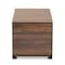 Baxton Studio Connor Walnut Brown Finished 2-Door Cat Litter Box Cover House 166-10744 - alternate 8